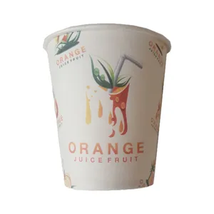 لیوان یکبار مصرف مدل کاغذی کد 220cc بسته 50 عددی