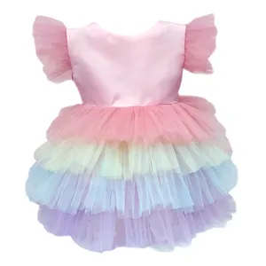 پیراهن دخترانه مدل یونیکورن