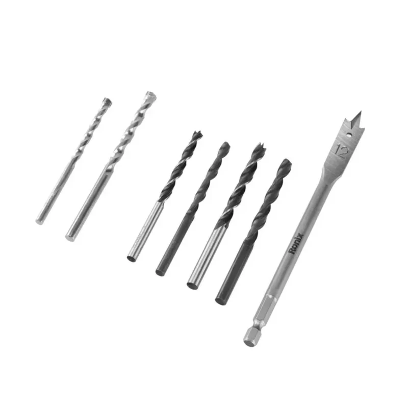 عکس شماره 9 : دریل شارژی رونیکس مدل rs-8620 مجموعه 53 عددی