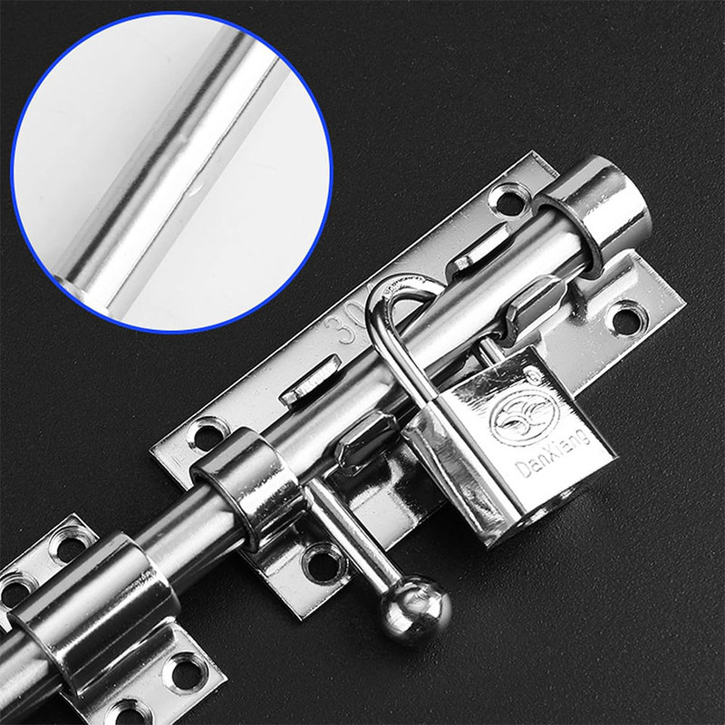 قفل مدل کشو میله ای 12cm بسته 2 عددی