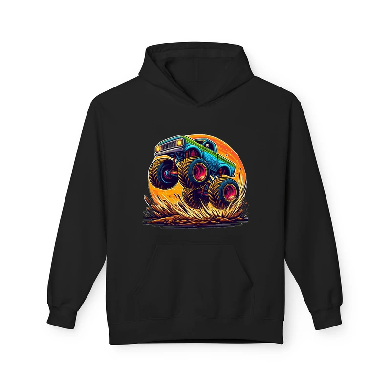 هودی مردانه پاد آفرین مدل ماشین کد 270