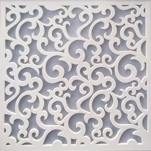 تایل سقفی مدل CNC1007 سایز 60×60 سانتیمتر بسته 4 عددی