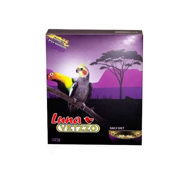 غذای خشک طوطی سانان وتزو مدل لونا وزن 1200 گرم