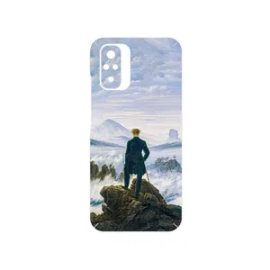 MAHOOT Wanderer above the Sea of Fog Cover Sticker for Xiaomi Redmi Note 10