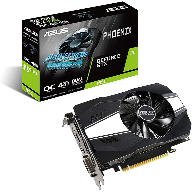 کارت گرافیک ایسوس مدل PH-GTX1650-O4G-V2