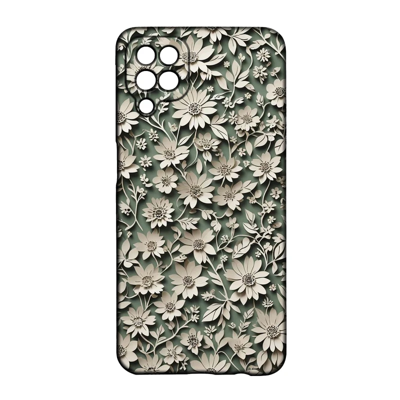 کاور طرح گل کد 309 مناسب برای گوشی موبایل سامسونگ Galaxy A12 / M12 / F12