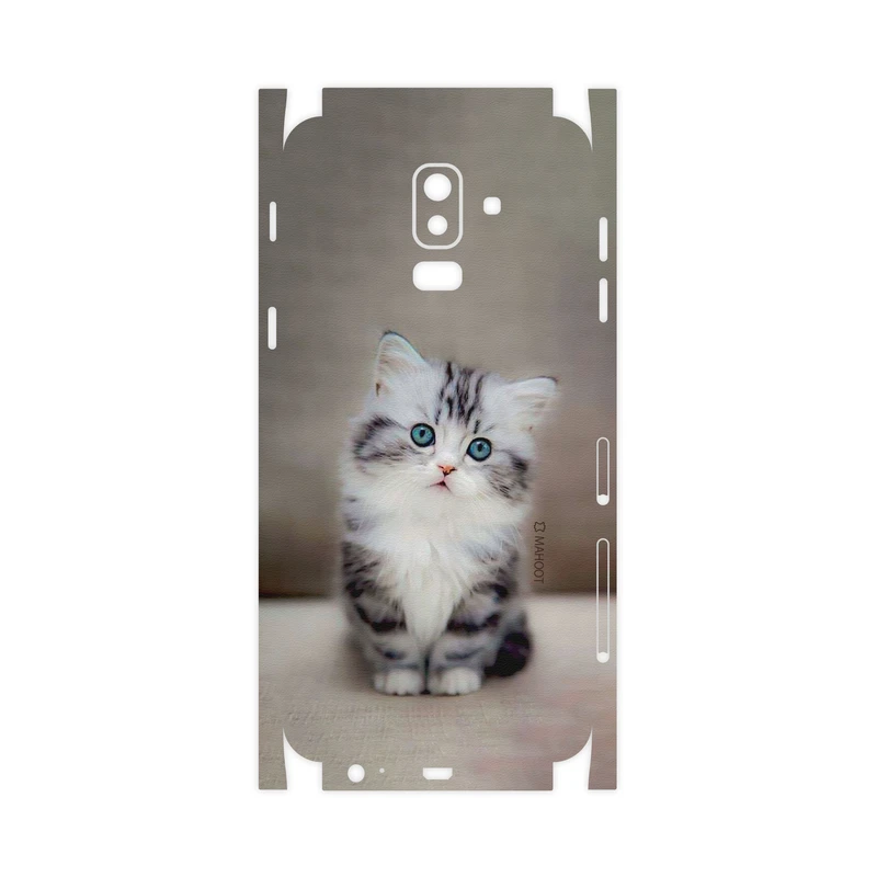 برچسب پوششی ماهوت مدل Cat-2-FullSkin مناسب برای گوشی موبایل سامسونگ Galaxy J8