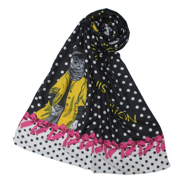 شال زنانه مدل نخ ابریشم کد RS_287