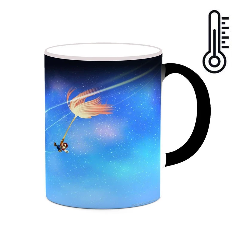 ماگ حرارتی کاکتی مدل بازی سوپر ماریو Super Mario Galaxy کد mgh30590