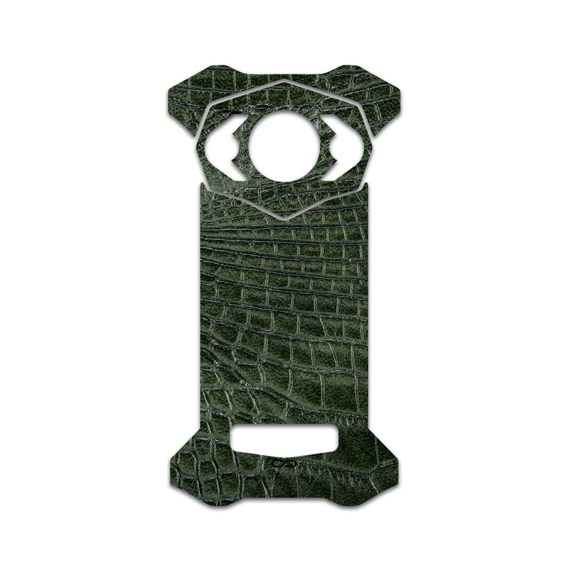 برچسب پوششی ماهوت مدل Green-Crocodile-Leather مناسب برای گوشی موبایل دوجی S98 Pro