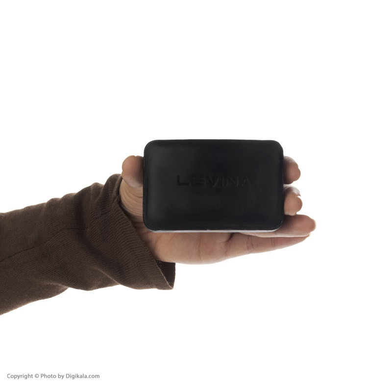 صابون شستشو لوینا  مدل زغالی وزن 120 گرم