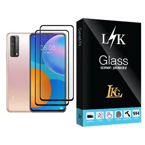 LKG LK Glass MIX002 Screen Protector For Huawei P smart 2021 Pack Of 2