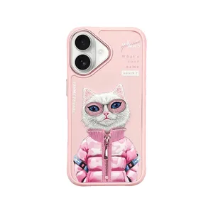 کاور نیمی مدل KM-04 مناسب برای گوشی موبایل اپل iPhone 16