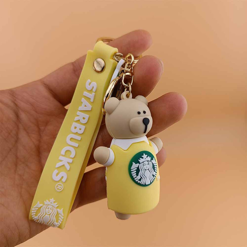 جاکلیدی مدل سیلیکونی طرح خرس