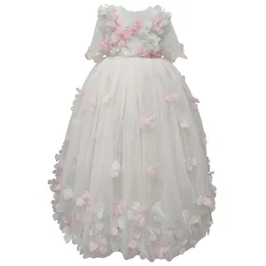 پیراهن دخترانه لونا مدل princess flower