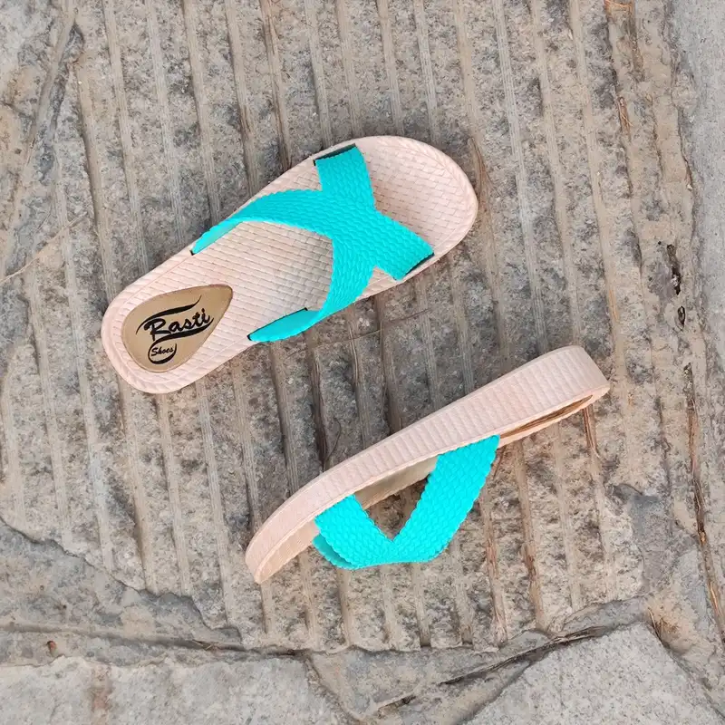 دمپایی زنانه مدل ضربدری کد Be-900002