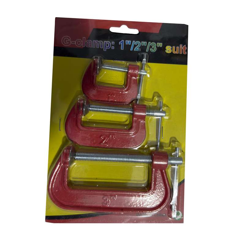 گیره کلمپ مدل جی شکل کد SMT-GCLAMP-1-2-3-INCHمجموعه 3 عددی گیره کلمپ مدل جی شکل کد SMT-GCLAMP-1-2-3-INCHمجموعه 3 عددی