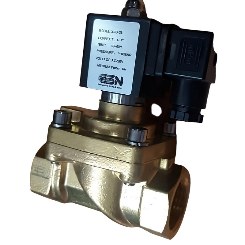 شیر برقی پنوماتیک ای اس ان مدل ESN-XSG-25 1inch 220V 75bar