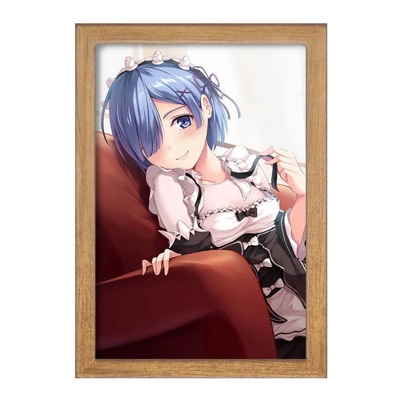 تابلو خندالو مدل رم انیمه ری زیرو ReZero  کد 12844