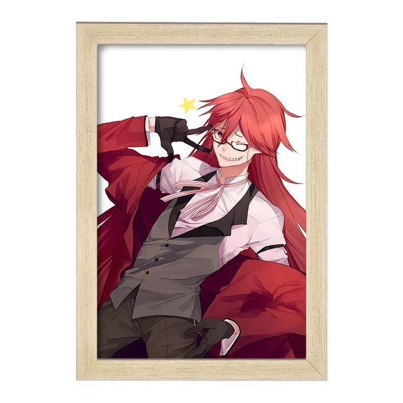 تابلو خندالو مدل گریل انیمه خادم سیاه Black Butler  کد 16310