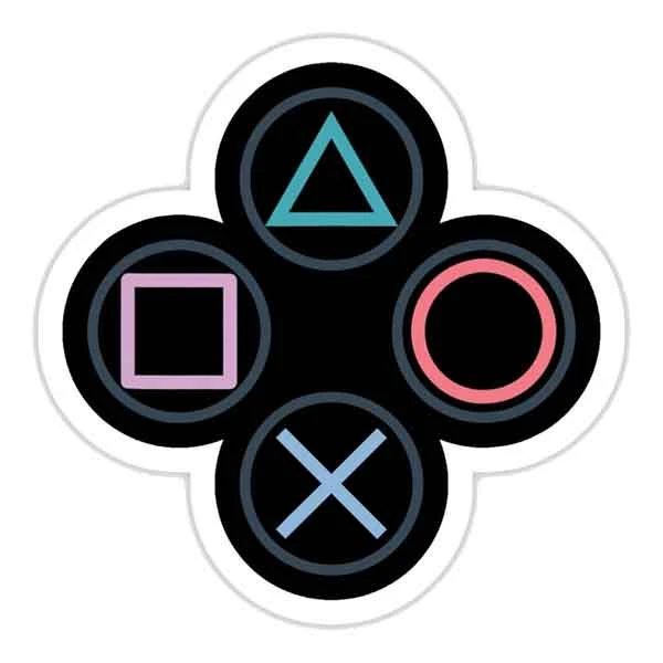 استیکر پارچه و لباس پاد آفرین مدل گیم ، گیمر و پلی استیشن کد 184