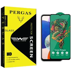 Waily Nice Pergas Green_Dragon Screen Protector For Samsung  Galaxy A14
