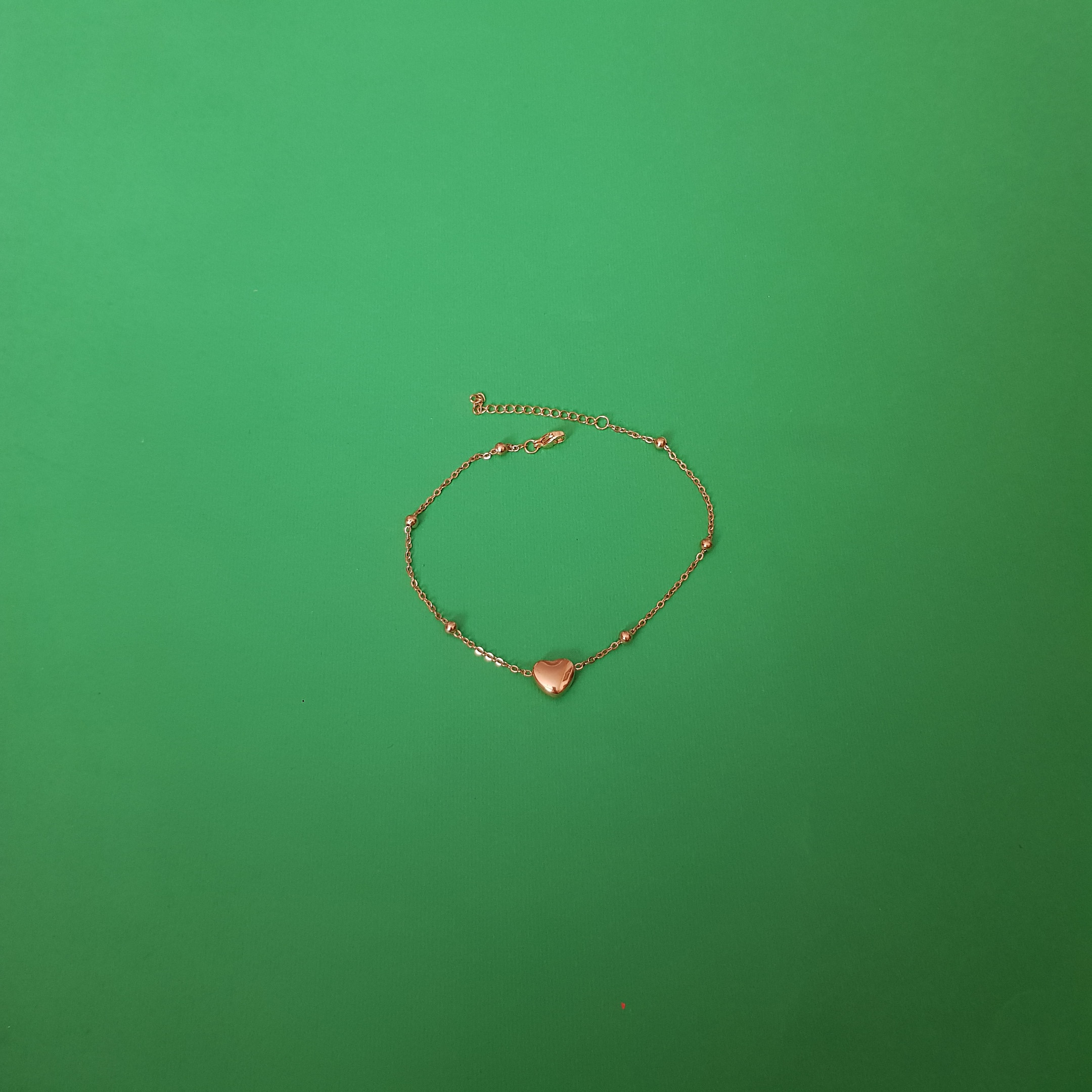 پابند زنانه مدل تک قلب و گوی