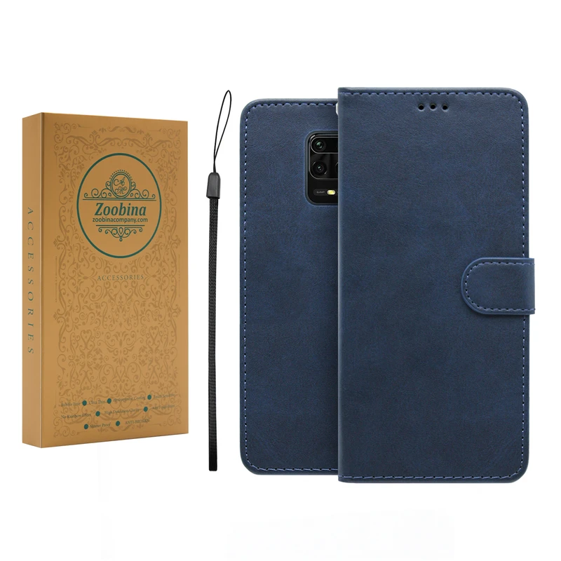 کیف کلاسوری زوبینا مدل Camel مناسب برای گوشی موبایل شیائومی Redmi Note 9S / 9 Pro