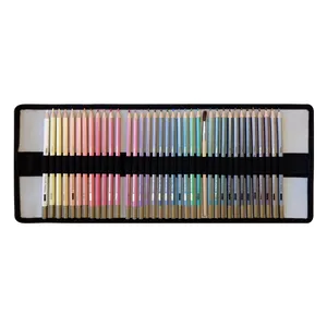 مداد آبرنگی تونگی مدل چرمی به همراه قلم مو و دفتر مجموعه 38 عددی