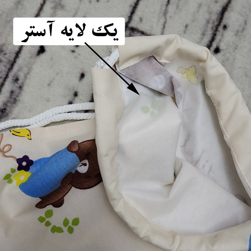 کوله پشتی ورزشی  مدل خرس بادکنکی کد 341