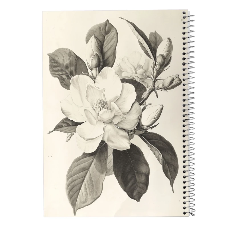 دفتر مشق 100 برگ مدوپد مدل گل کد DF13806