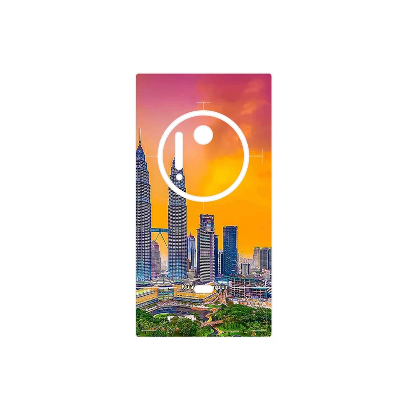 برچسب پوششی ماهوت مدل City of Kuala Lumpur مناسب برای گوشی موبایل نوکیا Lumia 1020