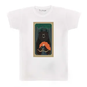 تی شرت بچگانه پرمانه طرح انیمیشن دلیر کد pmt.3858