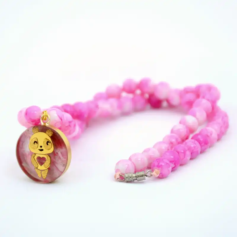 گردنبند زنانه آلتین هنر مدل خرس