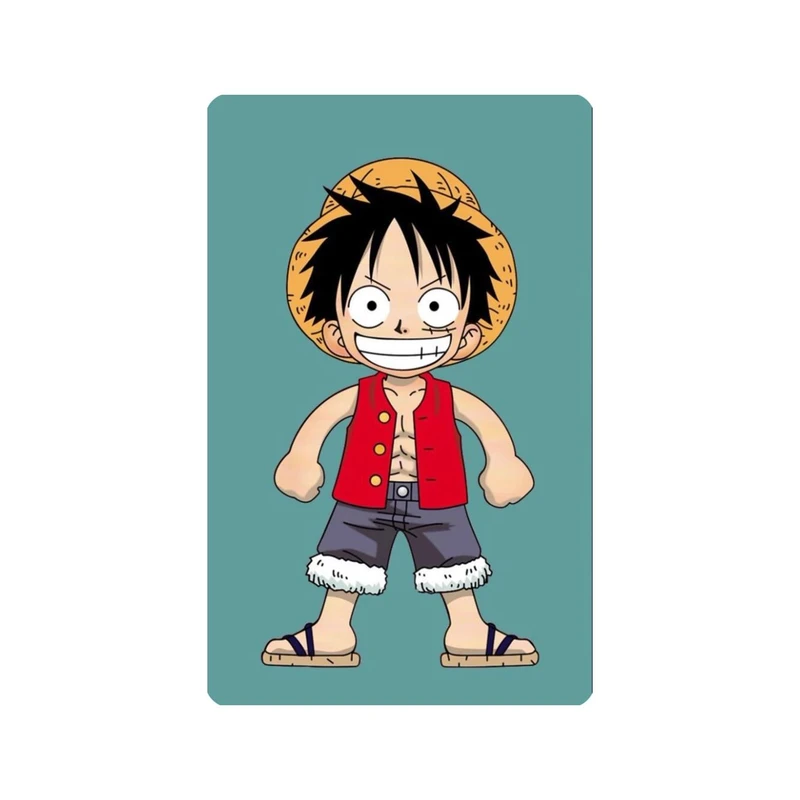 استیکر کارت مدل انیمه طرح وان پیس مانکی دی لوفی one piece Monkey D Luffy کد 6363