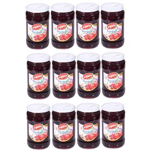 مربای آلبالو ماهوند - 800 گرم مجموعه 12 عددی