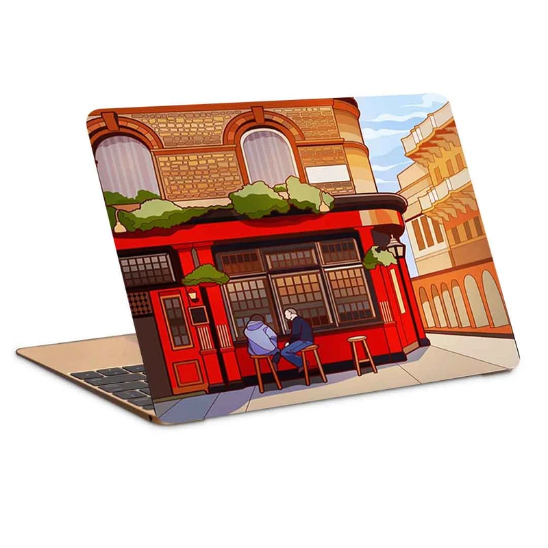 استیکر لپ تاپ طرح نقاشی فانتزی مدل P-282- مناسب برای لپ تاپ 15.6 اینچ