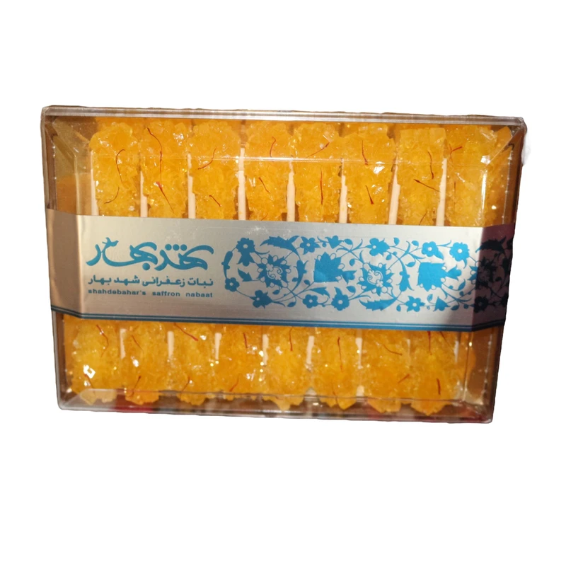 نبات چوبی زعفرانی کریستال شهدبهار - 320 گرم