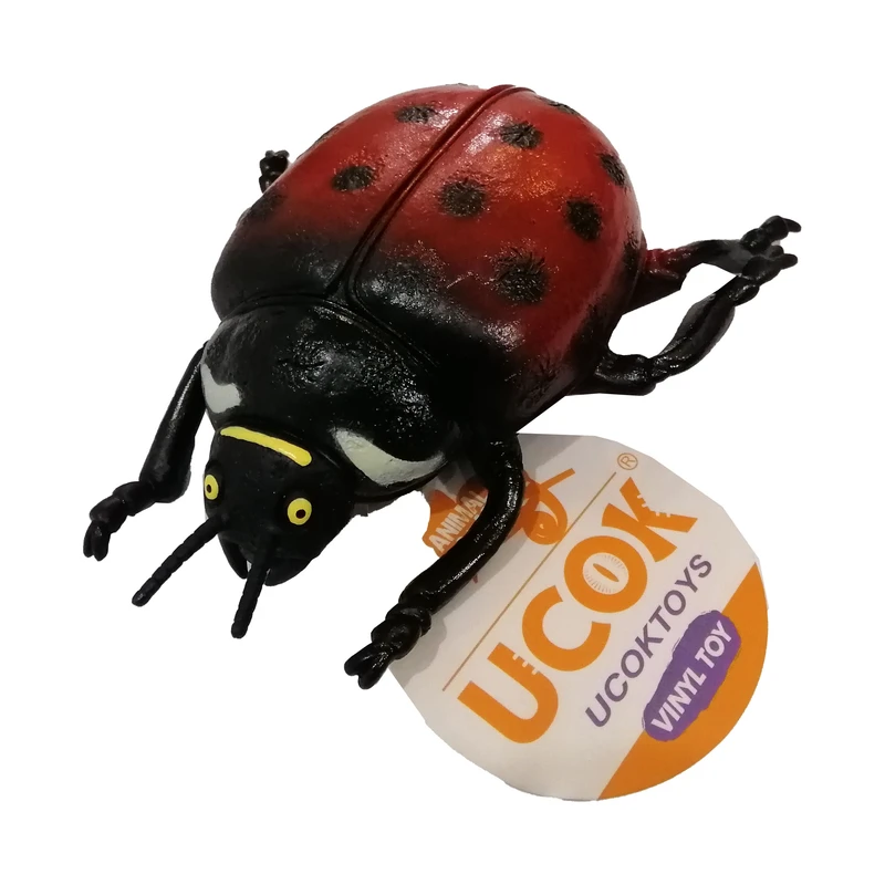 فیگورحشرات یوکوک طرح کفشدوزک کد NO.1116 ارتفاع 6 سانتی‌متر