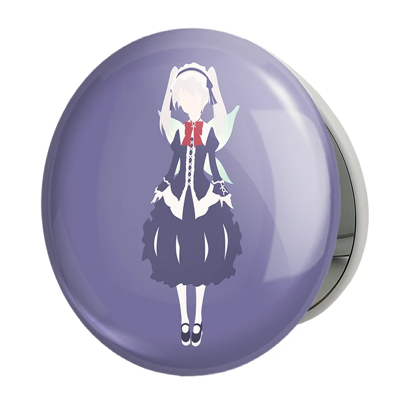 آینه جیبی خندالو طرح انیمه در دنیایی دیگر با تلفن هوشمندم مدل تاشو کد 27156 