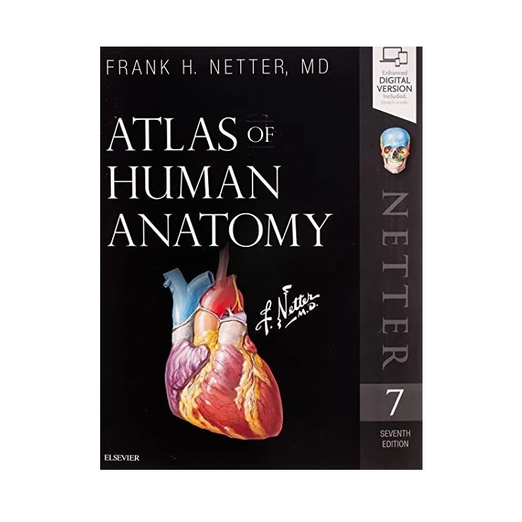 کتاب Atlas of Human Anatomy اثر Frank Netter انتشارات Elsevier