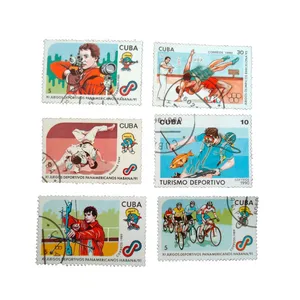 تمبر یادگاری مدل ورزشی کد bc-2275 مجموعه 6 عددی