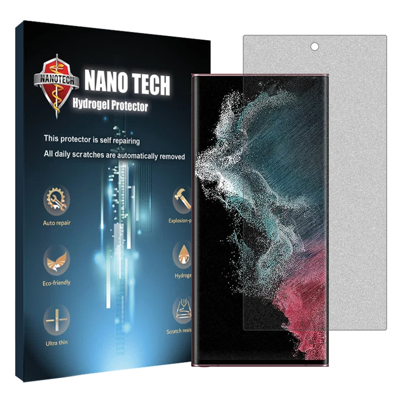 محافظ صفحه نمایش مات نانو تک مدل Tough مناسب برای گوشی موبایل سامسونگ Galaxy S22 Ultra 5G
