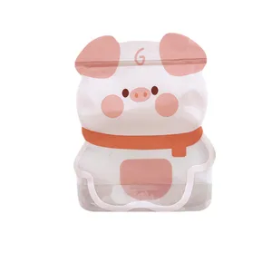 پاکت زیپ دار مدل Cute Pig