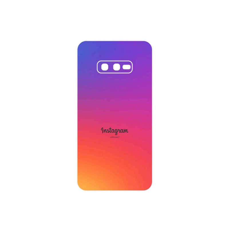 برچسب پوششی ماهوت مدل Instagram مناسب برای گوشی موبایل سامسونگ Galaxy S10e
