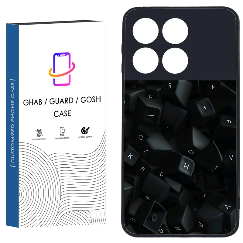 کاور قاب گارد گوشی طرح پسرانه کد 81 - TPU مناسب برای گوشی موبایل شیائومی Poco X6 Pro 5G / Redmi K70E