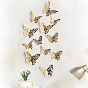نقد و بررسی دکوری آماتیس مدل پروانه سه بعدی طرح گل بسته 20 عددی توسط خریداران