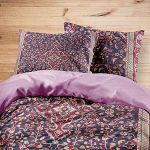 سرویس روتختی مدوپد طرح فرش همدان مدل C-Hamedan77 یک نفره 4 تکه