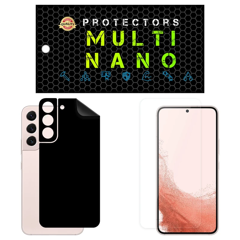 محافظ صفحه نمایش مولتی نانو مدل X-SFM مناسب برای گوشی موبایل سامسونگ Galaxy S22 5G به همراه برچسب پوششی