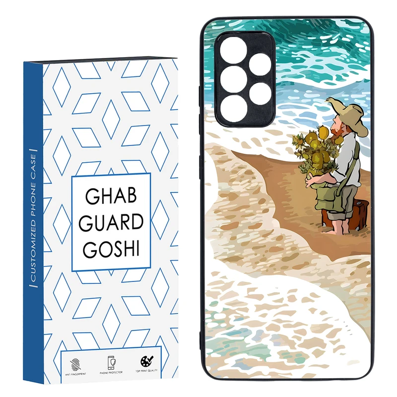 کاور قاب گارد گوشی طرح مردانه کد TPU-055 مناسب برای گوشی موبایل سامسونگ Galaxy A52